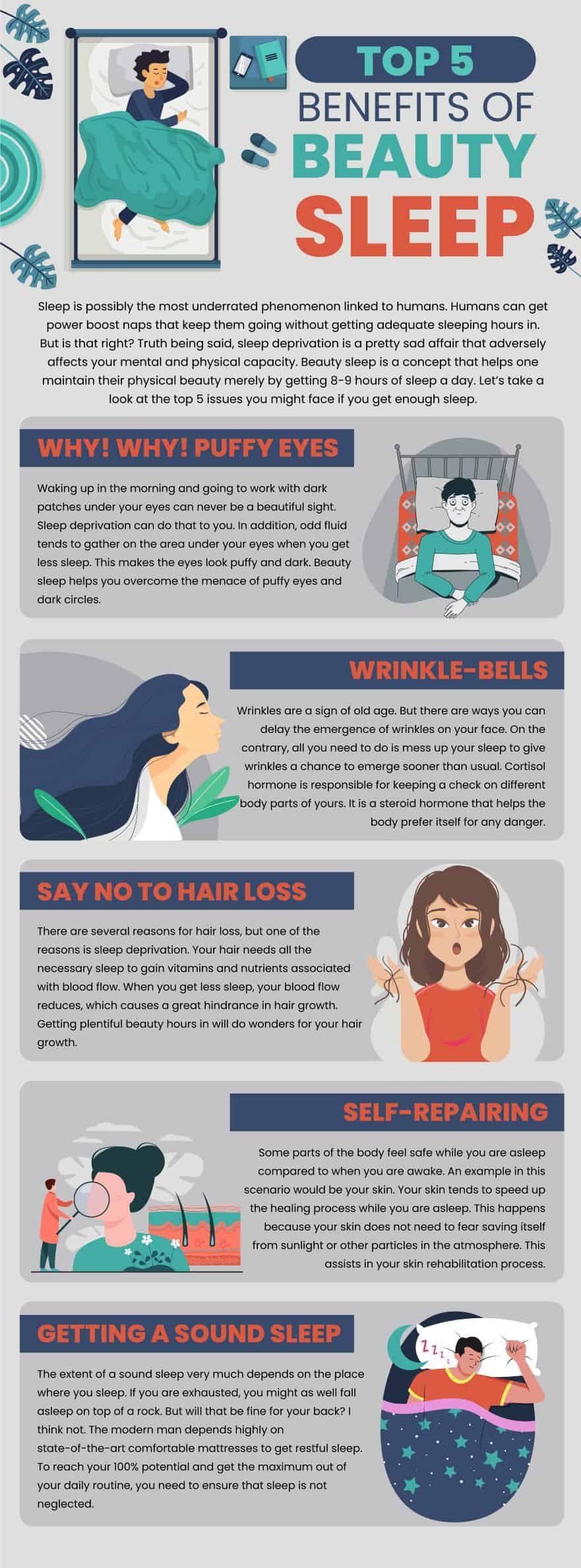Benefits of beauty sleep